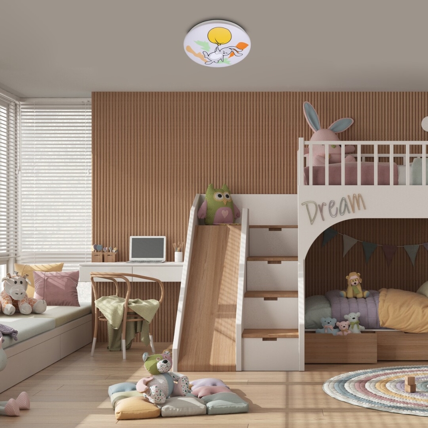 Rabalux - LED Dětské stropní svítidlo LED/24W/230V 3000K