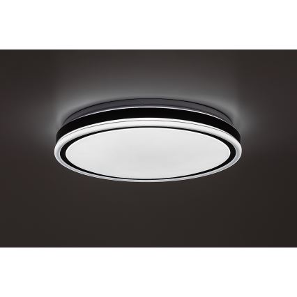 Rabalux - LED Stmívatelné stropní svítidlo LED/20W/230V 3000-6500K pr. 38,5 cm černá + dálkové ovládání