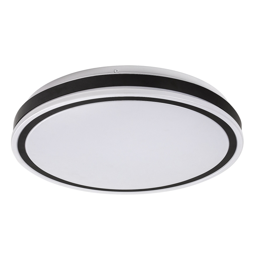 Rabalux - LED Stmívatelné stropní svítidlo LED/20W/230V 3000-6500K pr. 38,5 cm černá + dálkové ovládání