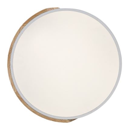 Rabalux - LED Stropní svítidlo LED/24W/230V 3000K bílá/dub pr. 61 cm