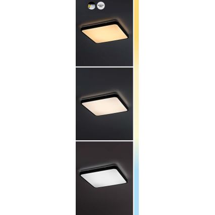 Rabalux - LED Koupelnové stropní svítidlo LED/24W/230V 3000/4000/6000K IP44 29x29 cm bílá