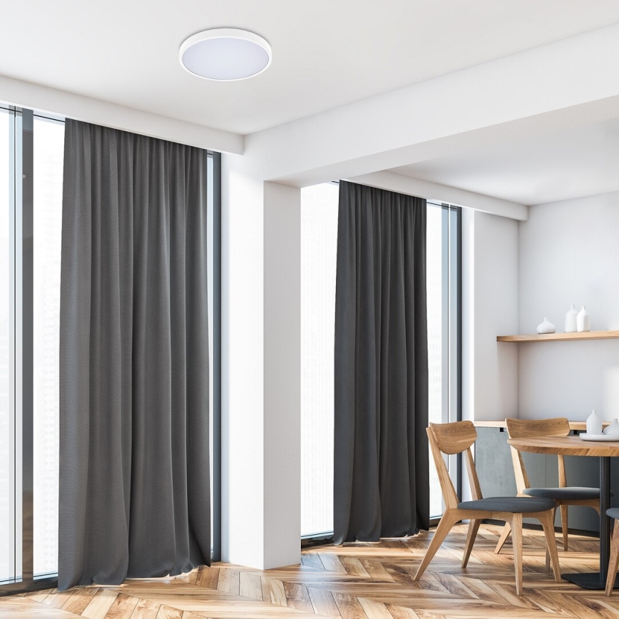 Rabalux - LED Koupelnové stropní svítidlo LED/12W/230V 3000/4000/6000K IP44 pr. 25,5 cm bílá