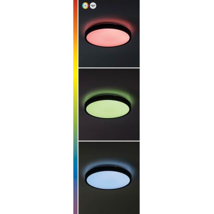 Rabalux - LED RGB Stmívatelné koupelnové stropní svítidlo LED/36W/230V 3000-6000K Wi-Fi Tuya IP44 pr. 42 cm bílá