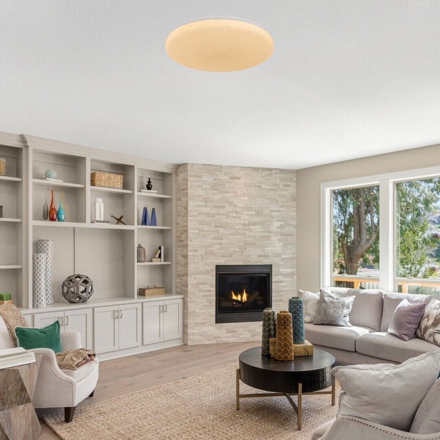 Rabalux - LED Stmívatelné stropní svítidlo LED/22W/230V 3000-6500K pr. 33 cm + dálkové ovládání