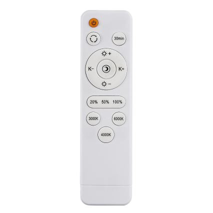 Rabalux - LED Stmívatelné stropní svítidlo LED/34W/230V 3000-6500K pr. 38 cm + dálkové ovládání