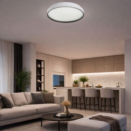 Rabalux - LED Stmívatelné stropní svítidlo LED/80W/230V 3000-6500K pr. 77 cm + dálkové ovládání