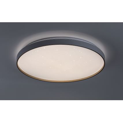 Rabalux - LED Stmívatelné stropní svítidlo LED/80W/230V 3000-6500K pr. 77 cm + dálkové ovládání