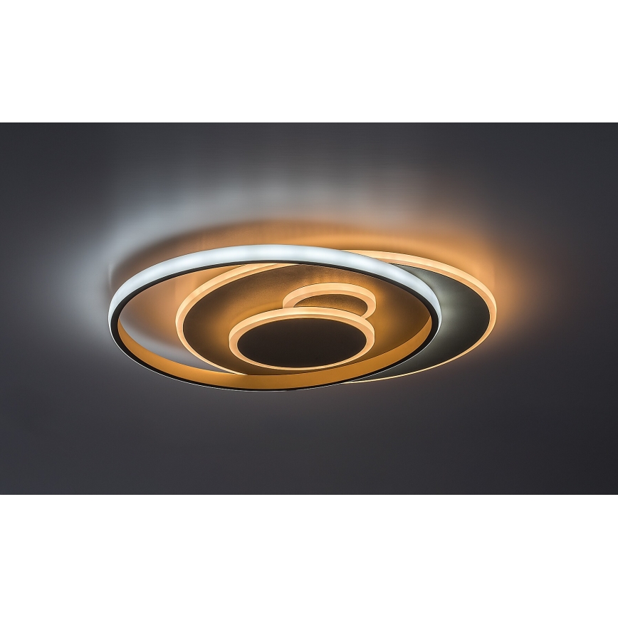 Rabalux - LED Stmívatelné stropní svítidlo LED/57W/230V 3000-6000K 48,5x40 cm + dálkové ovládání