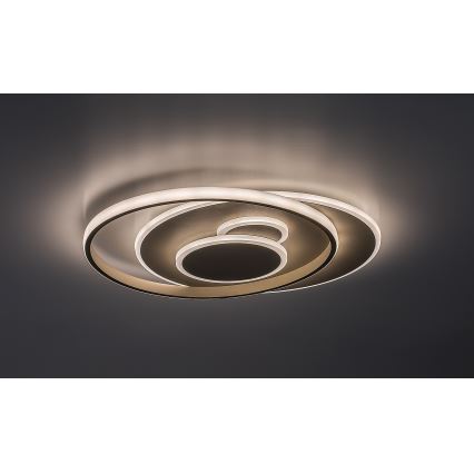 Rabalux - LED Stmívatelné stropní svítidlo LED/57W/230V 3000-6000K 48,5x40 cm + dálkové ovládání