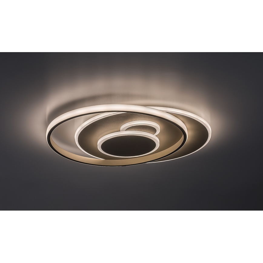 Rabalux - LED Stmívatelné stropní svítidlo LED/57W/230V 3000-6000K 48,5x40 cm + dálkové ovládání