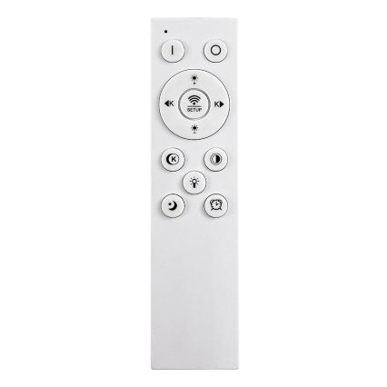 Rabalux - LED Stmívatelné stropní svítidlo LED/57W/230V 3000-6000K 48,5x40 cm + dálkové ovládání