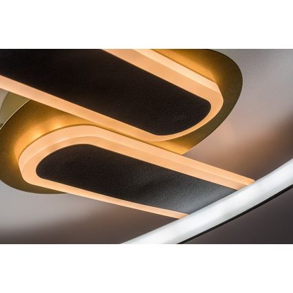 Rabalux - LED Stmívatelné stropní svítidlo LED/60W/230V 3000-6000K 53x45 cm + dálkové ovládání