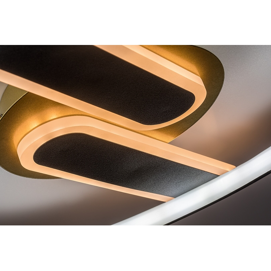 Rabalux - LED Stmívatelné stropní svítidlo LED/60W/230V 3000-6000K 53x45 cm + dálkové ovládání