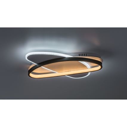 Rabalux - LED Stmívatelné stropní svítidlo LED/57W/230V 3000-6000K 45x30,5 cm + dálkové ovládání