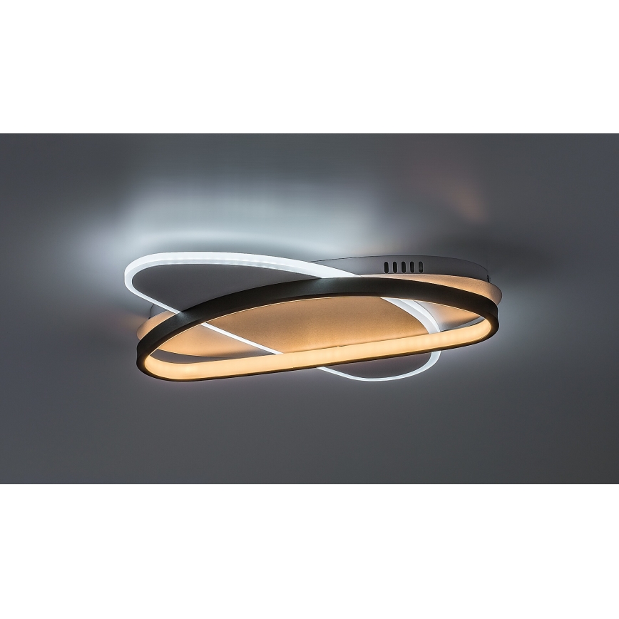 Rabalux - LED Stmívatelné stropní svítidlo LED/57W/230V 3000-6000K 45x30,5 cm + dálkové ovládání