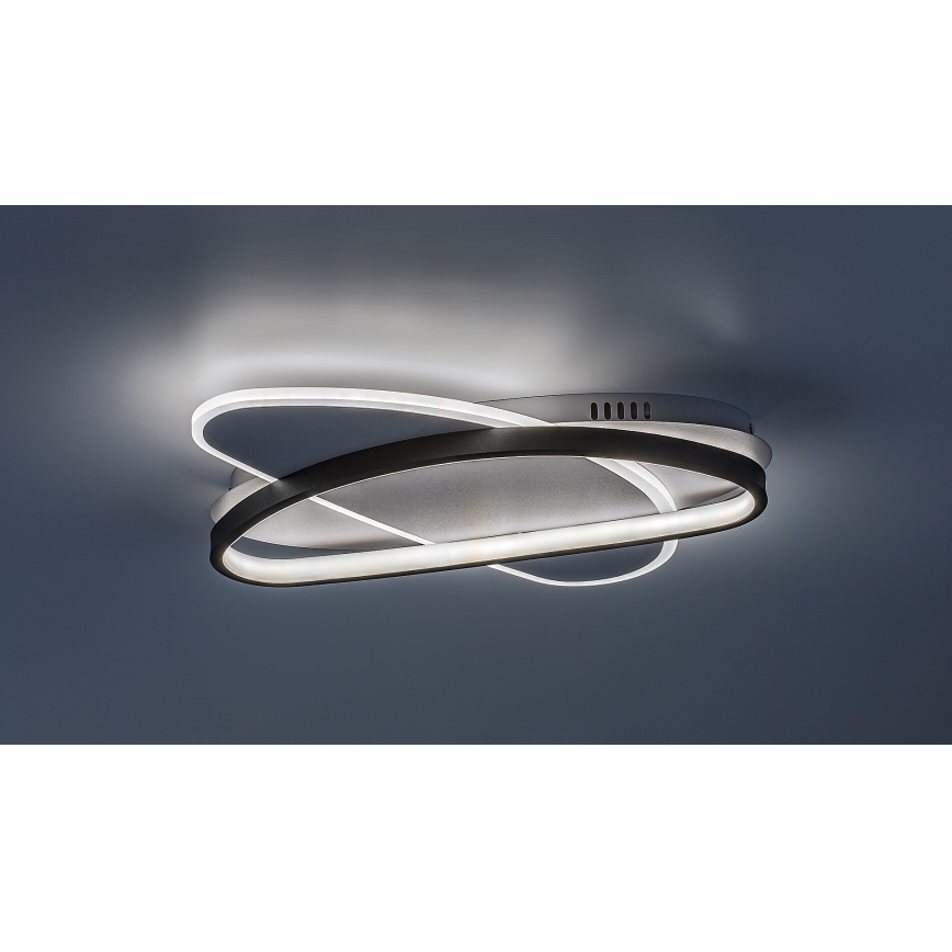 Rabalux - LED Stmívatelné stropní svítidlo LED/57W/230V 3000-6000K 45x30,5 cm + dálkové ovládání