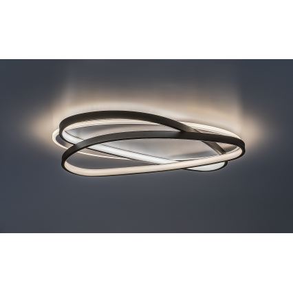 Rabalux - LED Stmívatelné stropní svítidlo LED/57W/230V 3000-6000K 53x38 cm + dálkové ovládání