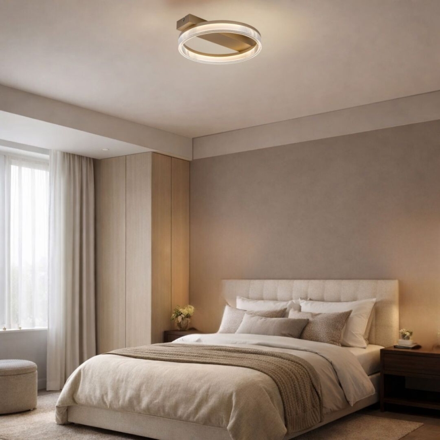 Rabalux - LED Stmívatelné stropní svítidlo LED/18W/230V 3000-6500K 37x33 cm + dálkové ovládání