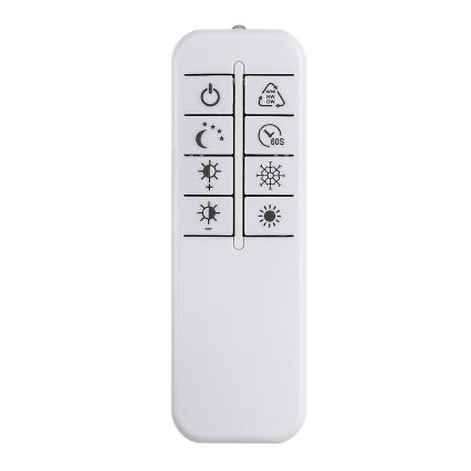 Rabalux - LED Stmívatelné stropní svítidlo LED/18W/230V 3000-6500K 37x33 cm + dálkové ovládání