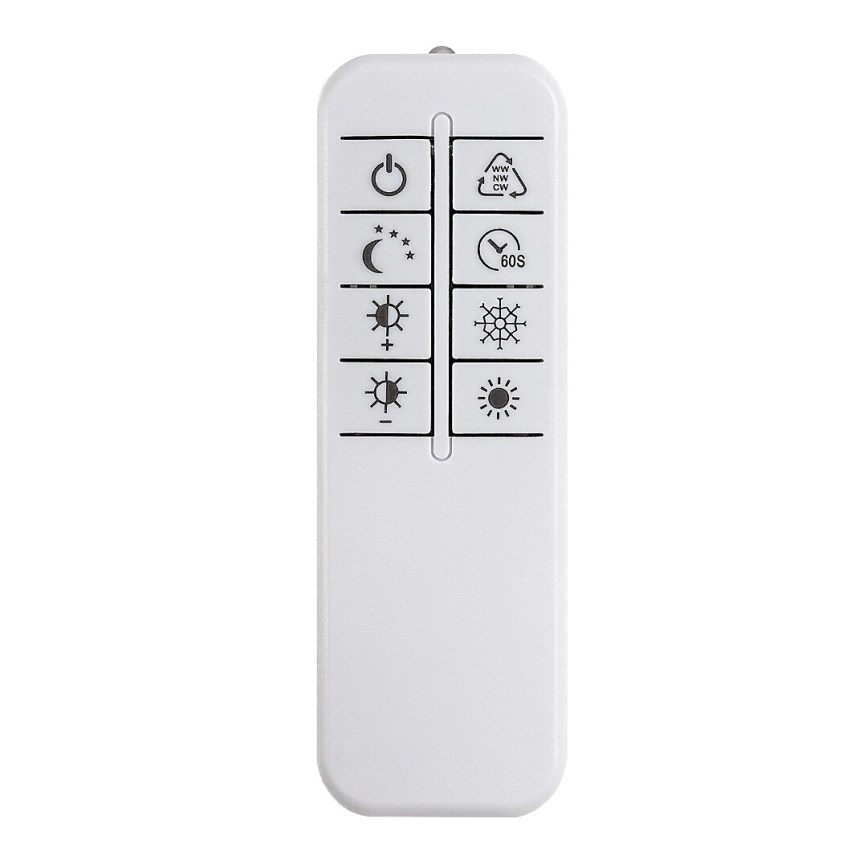 Rabalux - LED Stmívatelné stropní svítidlo LED/18W/230V 3000-6500K 37x33 cm + dálkové ovládání