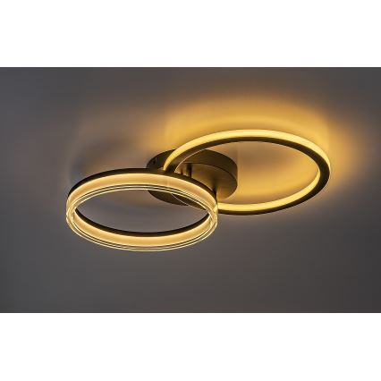 Rabalux - LED Stmívatelné stropní svítidlo LED/38W/230V 3000-6500K 60x35 cm + dálkové ovládání