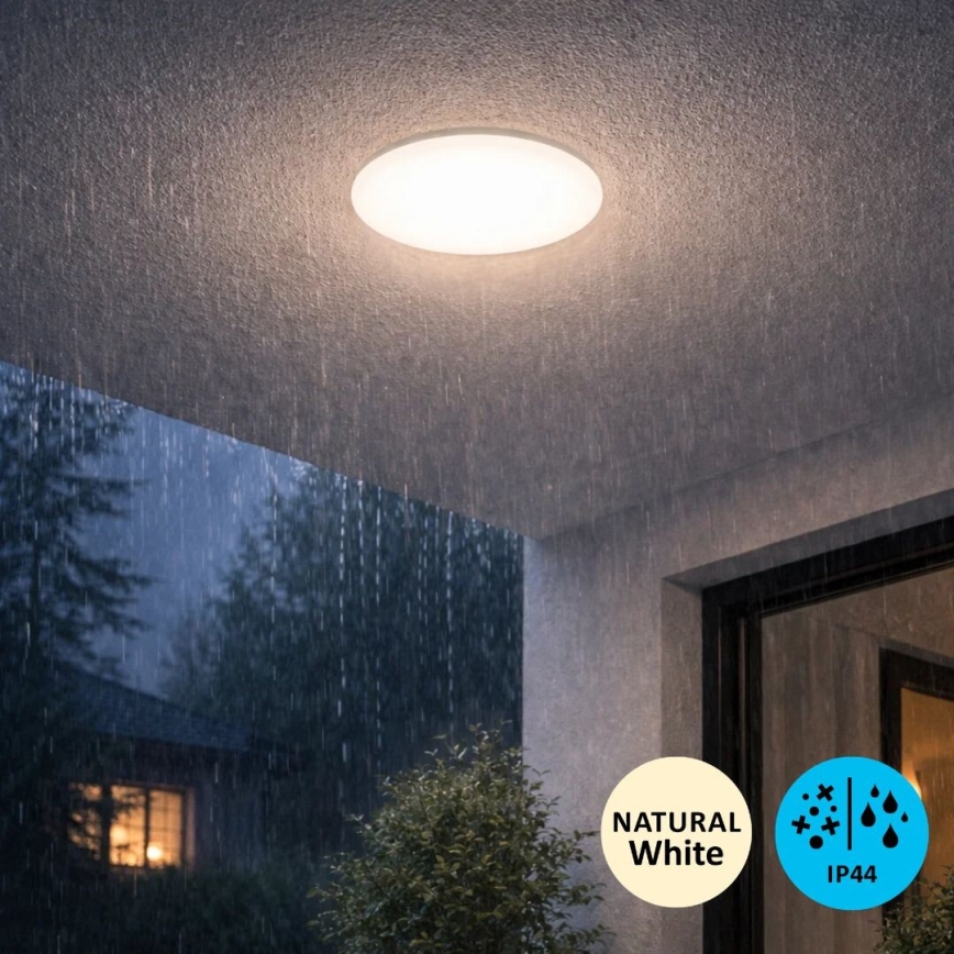 Rabalux - LED Koupelnové stropní svítidlo LED/12W/230V IP44 4000K pr. 25,5 cm