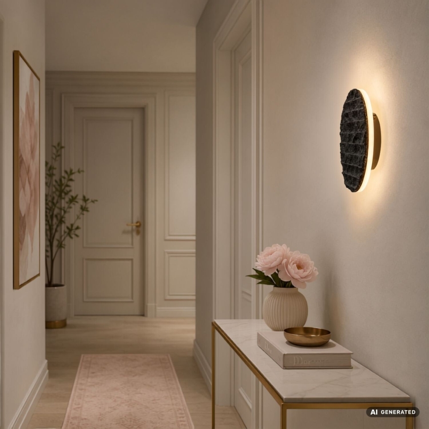 Rabalux - LED Nástěnné svítidlo LED/12W/230V 3000/4500/6500K černá
