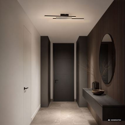Rabalux - LED Stropní svítidlo LED/18W/230V 3000K černá