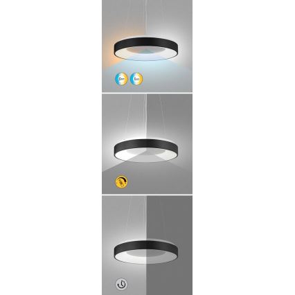 Rabalux - LED Stmívatelný lustr na lanku LED/38W/230V 3000-6500K bílá + dálkové ovládání