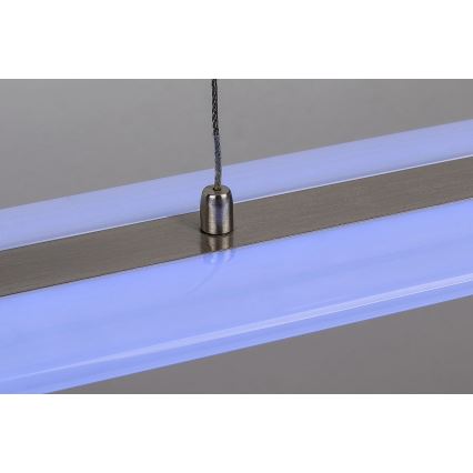 Rabalux - LED RGB Stmívatelný lustr na lanku LED/24W/230V Wi-Fi Tuya + dálkové ovládání