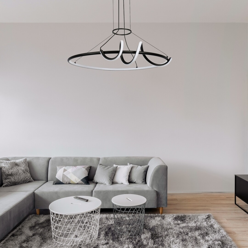 Rabalux - LED Stmívatelný lustr na lanku LED/46W/230V 3000-6500K + dálkové ovládání