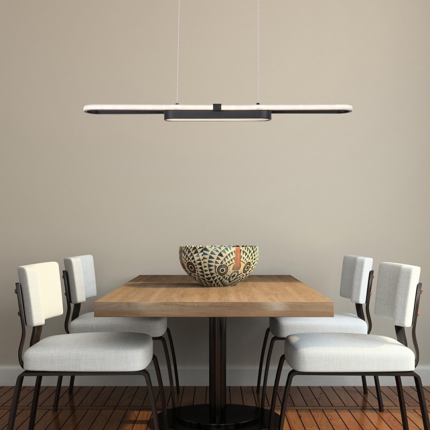 Rabalux - LED Lustr na lanku LED/48W/230V 4000K černá