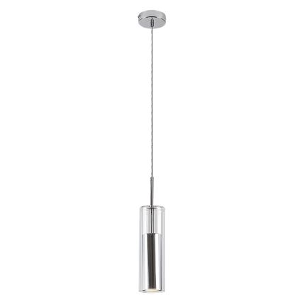 Rabalux - Lustr na lanku 1xGU10/50W/230V čirá/lesklý chrom