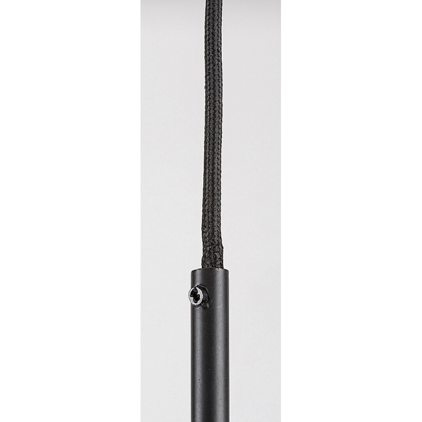 Rabalux - Lustr na lanku 1xGU10/50W/230V čirá/černá