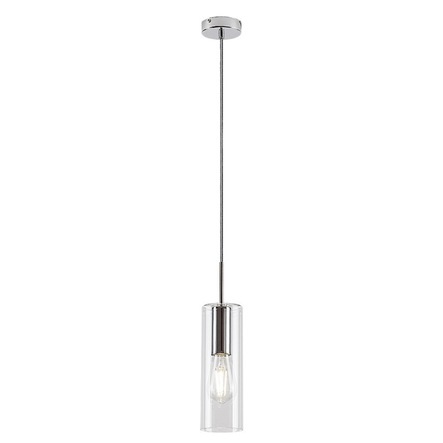 Rabalux - Lustr na lanku 1xE27/40W/230V čirá/lesklý chrom