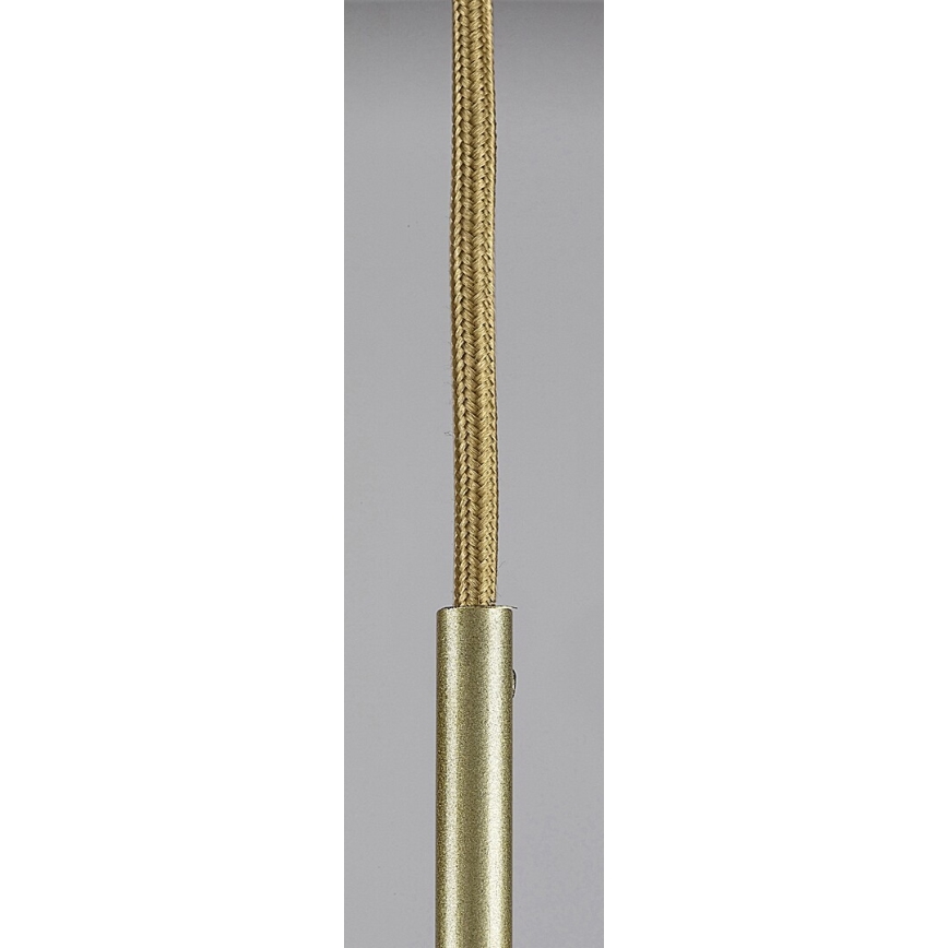 Rabalux - Lustr na lanku 1xE27/40W/230V čirá/zlatá