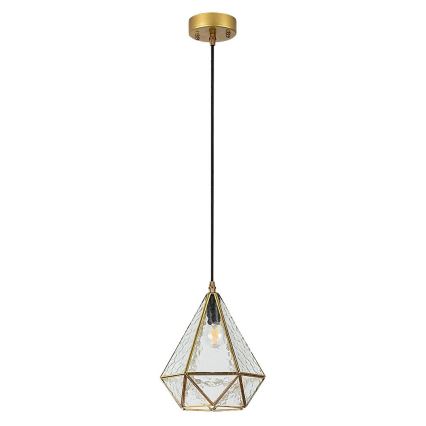 Rabalux - Tiffany vitrážový lustr na lanku 1xE14/40W/230V zlatá