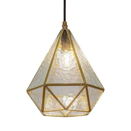 Rabalux - Tiffany vitrážový lustr na lanku 1xE14/40W/230V zlatá