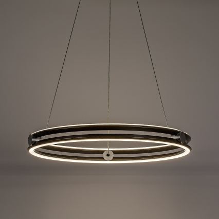 Rabalux - LED Stmívatelný lustr na lanku LED/60W/230V 3000-6500K šedá + dálkové ovládání