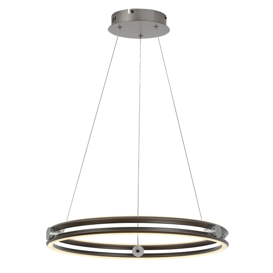 Rabalux - LED Stmívatelný lustr na lanku LED/60W/230V 3000-6500K šedá + dálkové ovládání