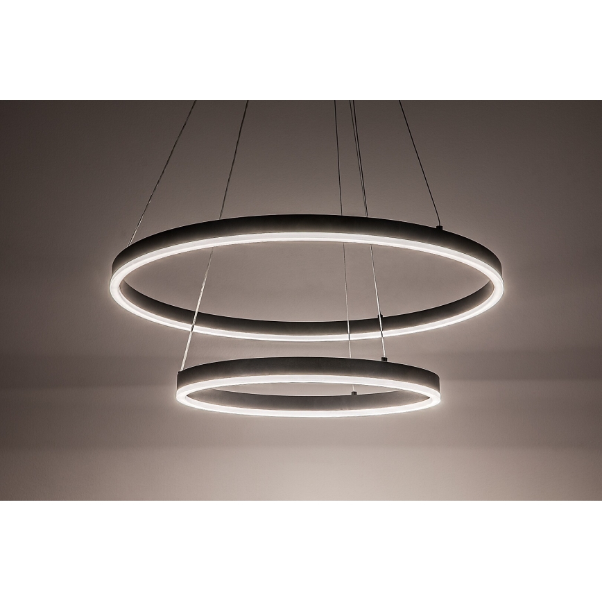 Rabalux - LED Stmívatelný lustr na lanku LED/80W/230V 3000-6500K + dálkové ovládání