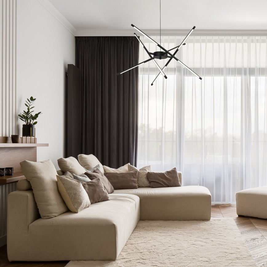 Rabalux - LED Lustr na lanku LED/40W/230V 3000K černá