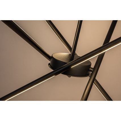 Rabalux - LED Lustr na lanku LED/40W/230V 3000K černá