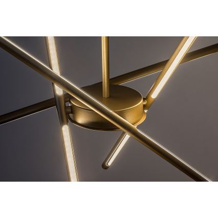 Rabalux - LED Lustr na lanku LED/40W/230V 3000K zlatá