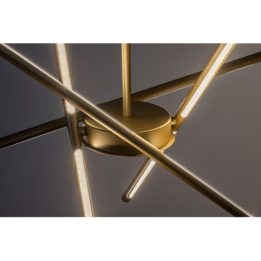 Rabalux - LED Lustr na lanku LED/40W/230V 3000K zlatá