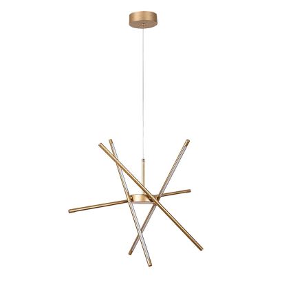 Rabalux - LED Lustr na lanku LED/40W/230V 3000K zlatá
