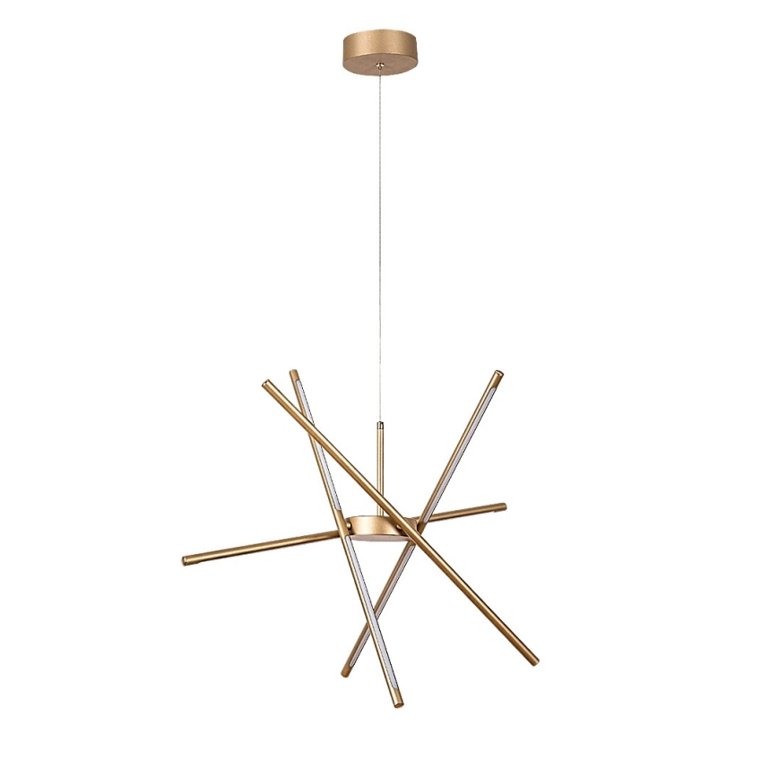 Rabalux - LED Lustr na lanku LED/40W/230V 3000K zlatá