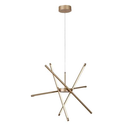 Rabalux - LED Lustr na lanku LED/40W/230V 3000K zlatá