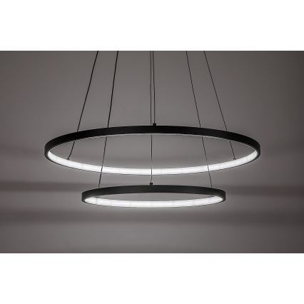 Rabalux - LED Stmívatelný lustr na lanku LED/75W/230V 3000-6500K + dálkové ovládání