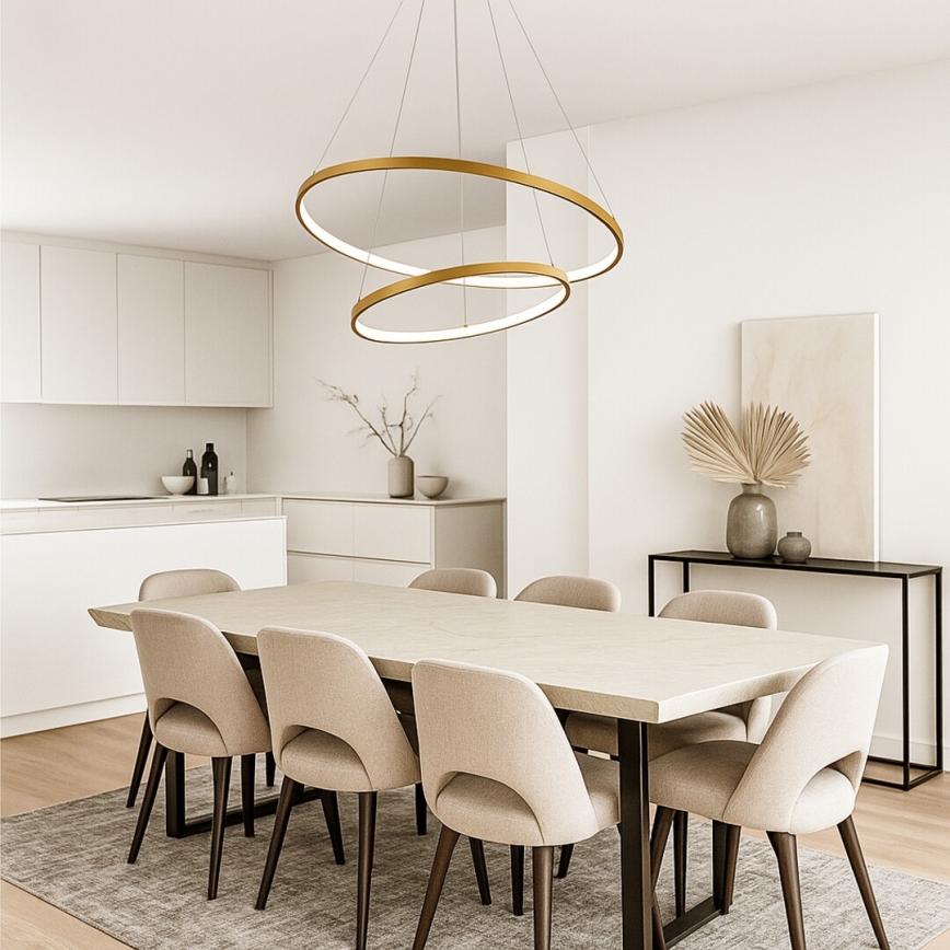 Rabalux - LED Stmívatelný lustr na lanku LED/75W/230V 3000-6500K + dálkové ovládání